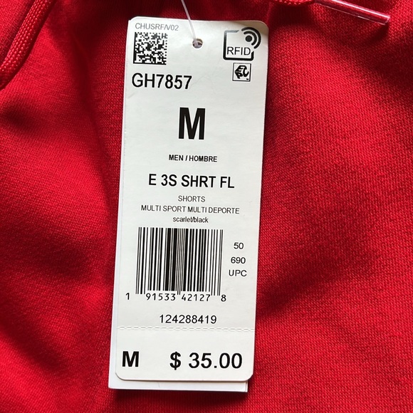 NWT Adidas E 3S Men’s Shorts - Picture 7 of 8